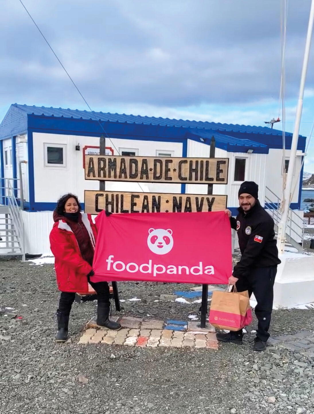 Foodpanda sponsored a portion of Maanasa’s journey