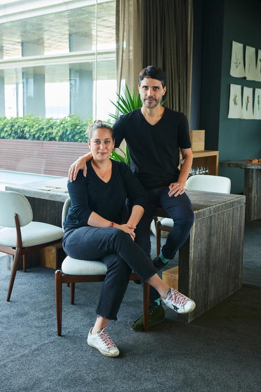 Pia Leon and Virgilio Fernandez