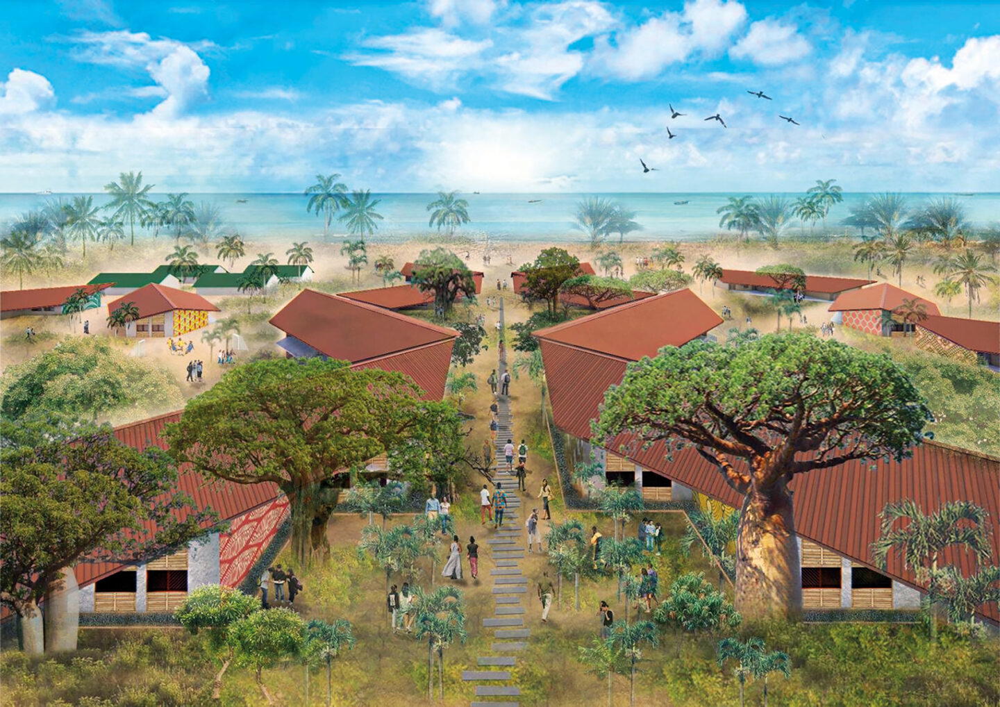 Genesis Architect's university in Mozambique was built according to vernacular design principles