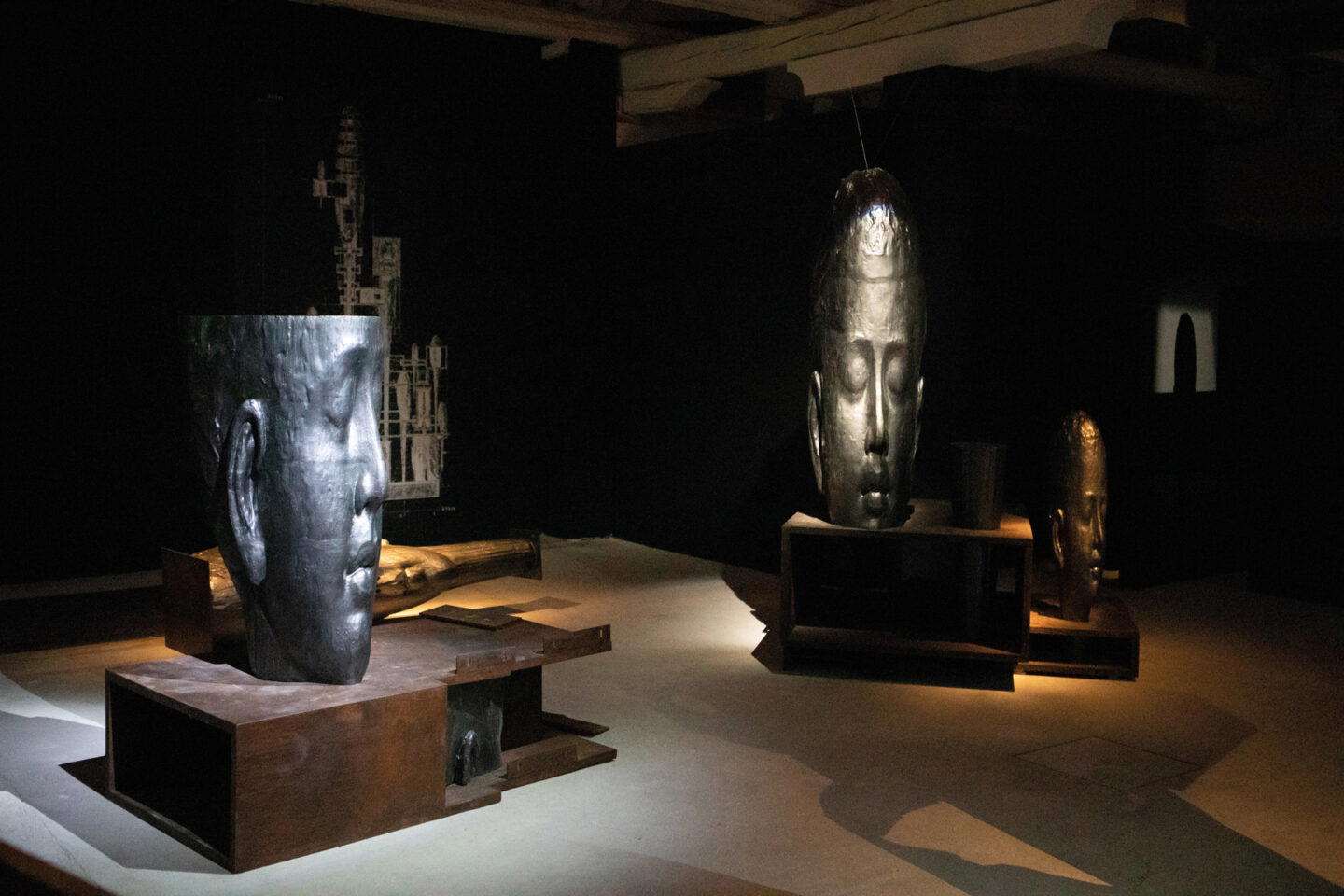 Chan’s Totem exhibition (Credit: Massimo Pistore)