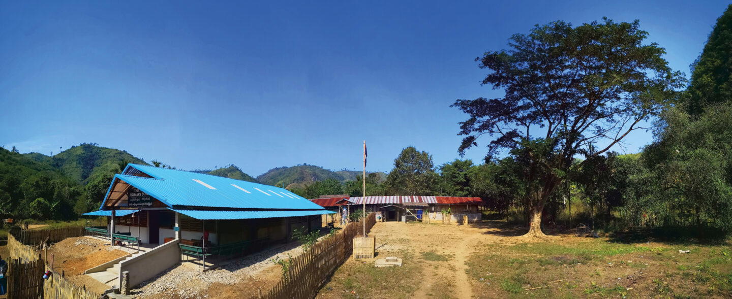 Teewado Primary School sits in the Burmese hinterlands