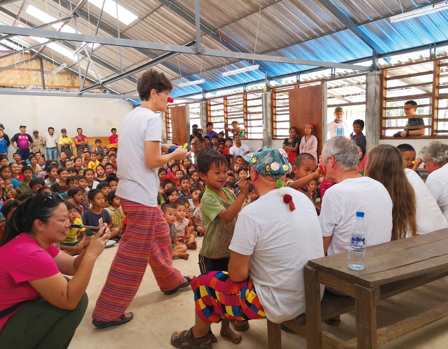 Activities with the locals at Teewado