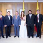 David Tan, Alvin Kwek, H.E. Manuel Solano, Young Sil Seo, Libardo Ospina, and Steven Tan