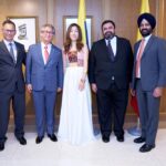 Yung Sheng Lee, H.E. Manuel Solano, Young Sil Seo, Libardo Ospina, and Harpreet Singh