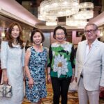 Mrs Young Sil Seo, Joan Sim, Vivienne Tan, and HE Manuel Solano