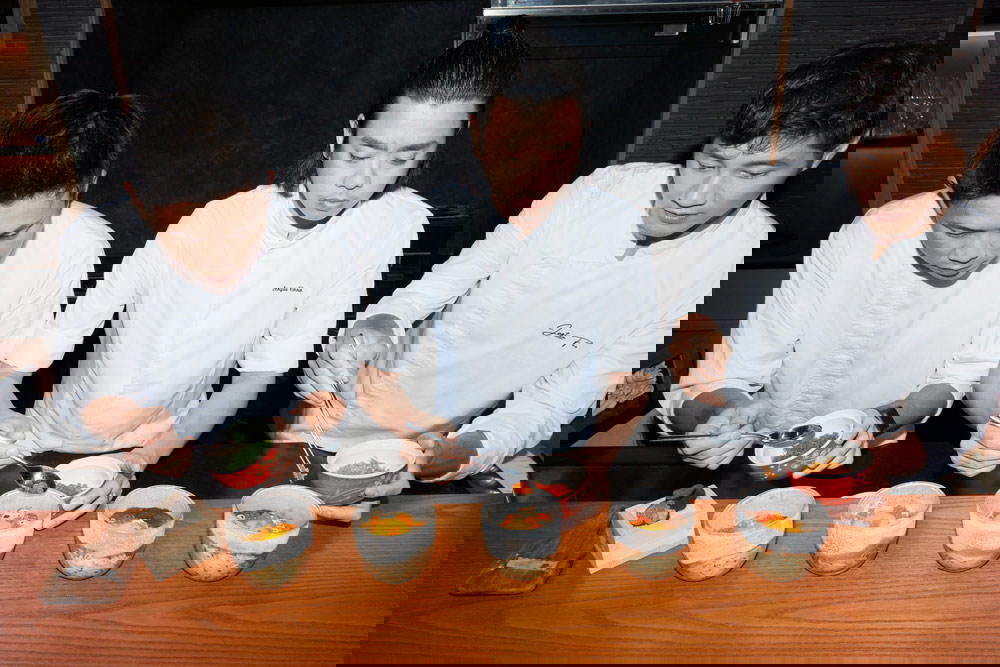 Every dish is a theatrical experience