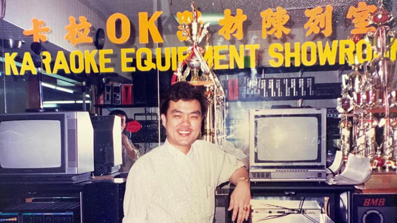 Founder Jackson Teo in the early days of the business
