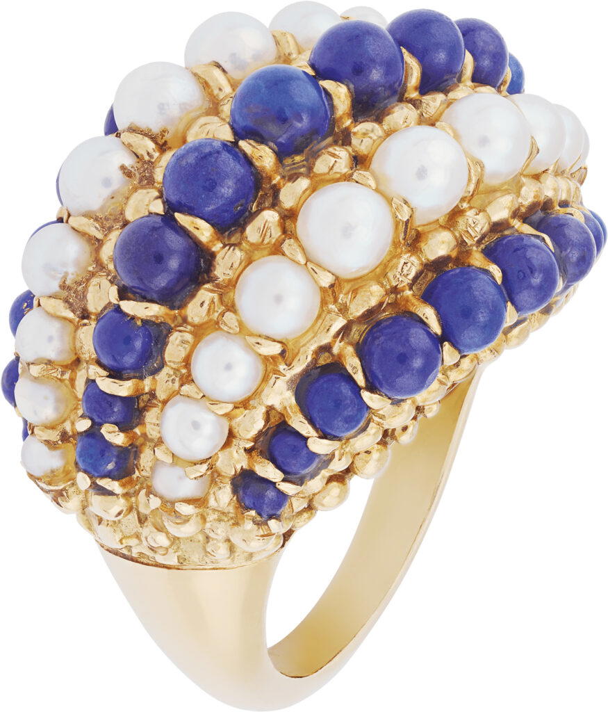 Beaded ring from the Twist collection (Credit: Van Cleef & Arpels)