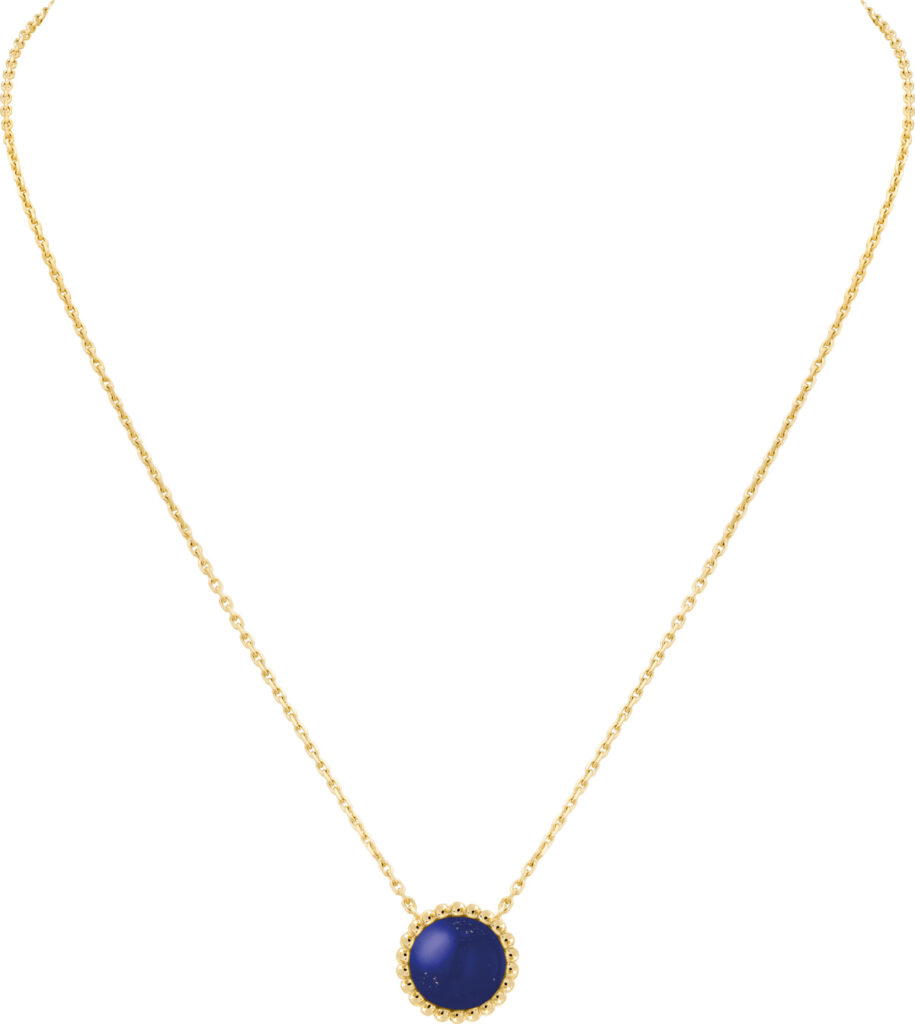 For the first time, lapis lazuli and coral are used in the collection (Credit: Van Cleef & Arpels)