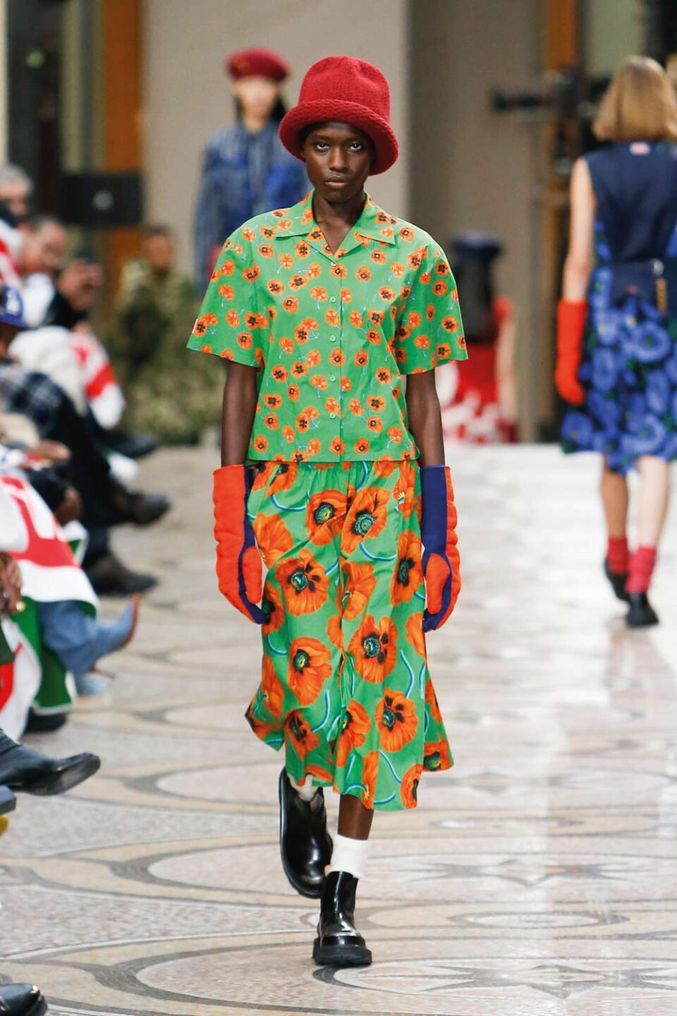 Creative director Nigo revitalised Kenzo with new takes of its poppy print