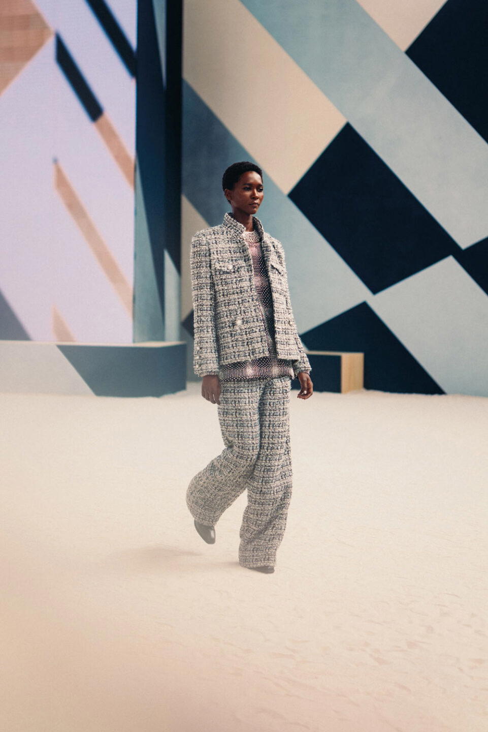 Chanel's iconic tweed is a constant inspiration season after season