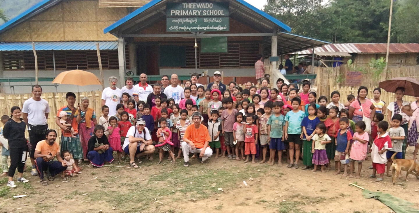 Teewado Primary School was built to serve a South Karen hill tribe in Myanmar's hinterlands