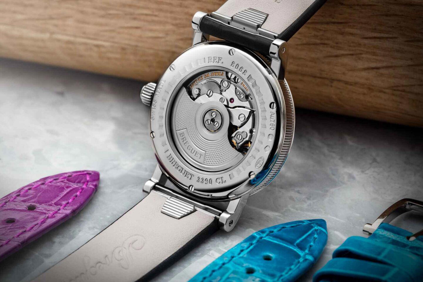 The Classique Dame 8068 is powered by the self-winding Calibre 537/3 (Credit: Breguet)