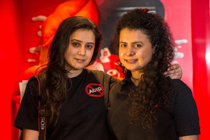 Ria Sharma and Tania Singh, the founders of Make Love Not Scars