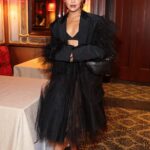 Tessa Thompson wearing Rodarte