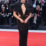 Camila Mendes wearing Armani Privé