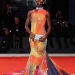 Jodie Turner-Smith wearing Christopher John Rogers