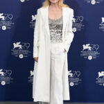 Patricia Clarkson wearing Alberta Ferretti