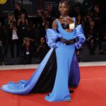 Jodie Turner-Smith wearing Harbison and Bvlgari