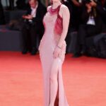 Rachel Brosnahan wearing Atelier Versace