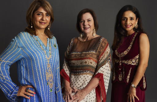Bina Rampuria, Kay Iswaran and Samia Khan