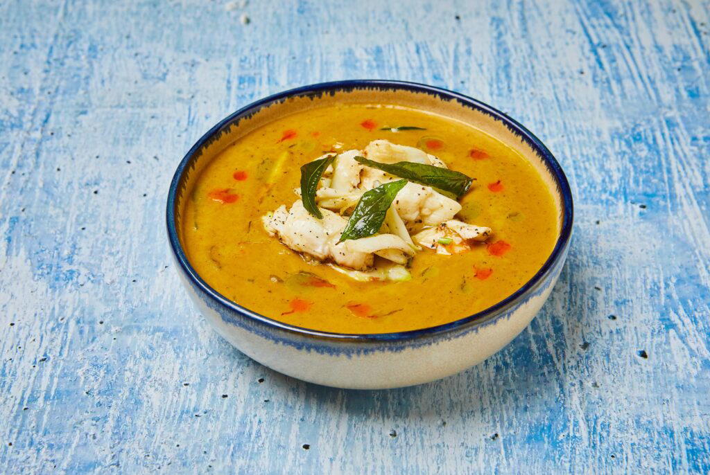 Gaggan's crab curry Ms. Maria & Mr. Singh