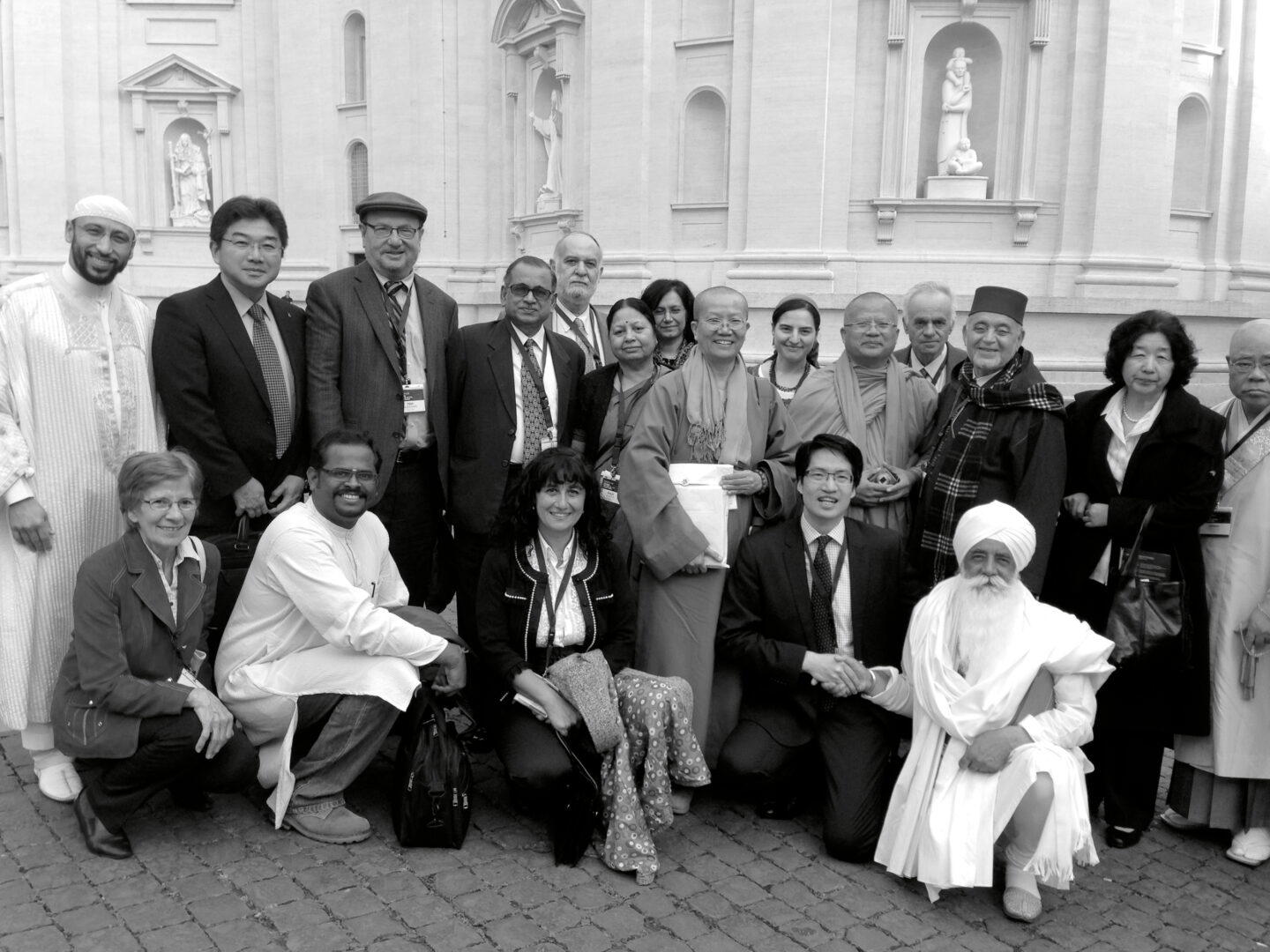 Lawrence Chong and religious leaders 