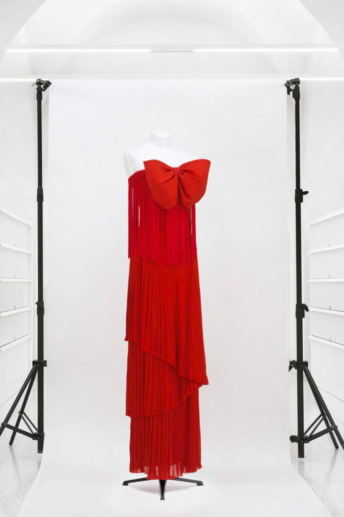 A dress from the spring/summer 1983 haute couture collection (Credit: Valentino)