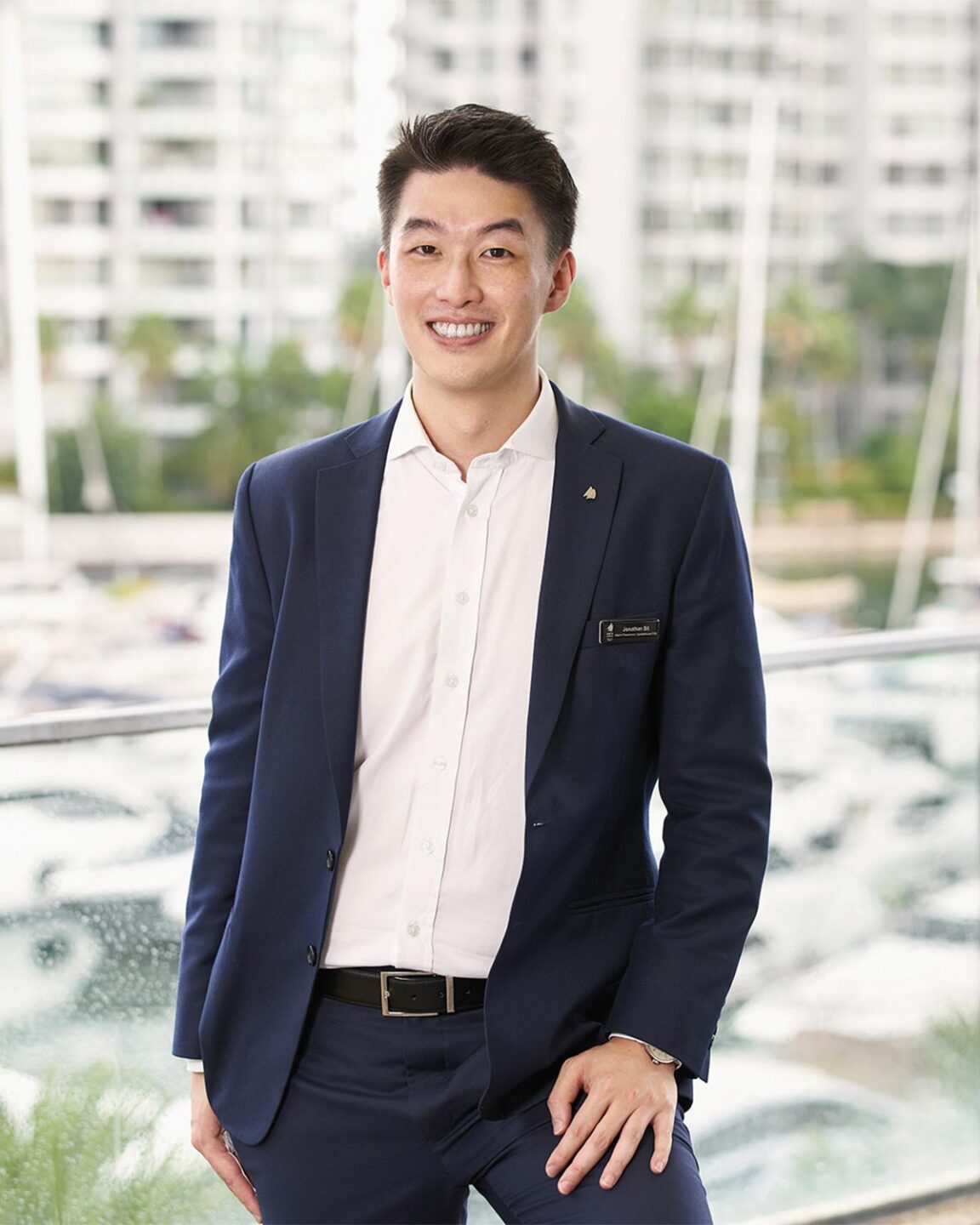 Jonathan Sit, general manager of ONE°15 Marina Sentosa Cove