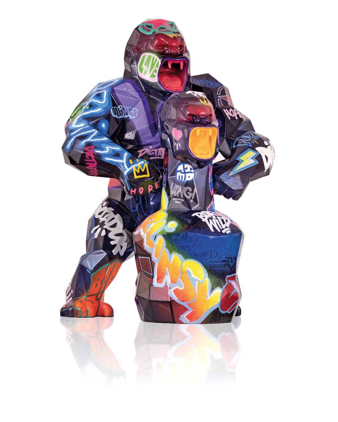 There are only 25 bottles of the hand-painted Dictador x Richard Orlinski rum