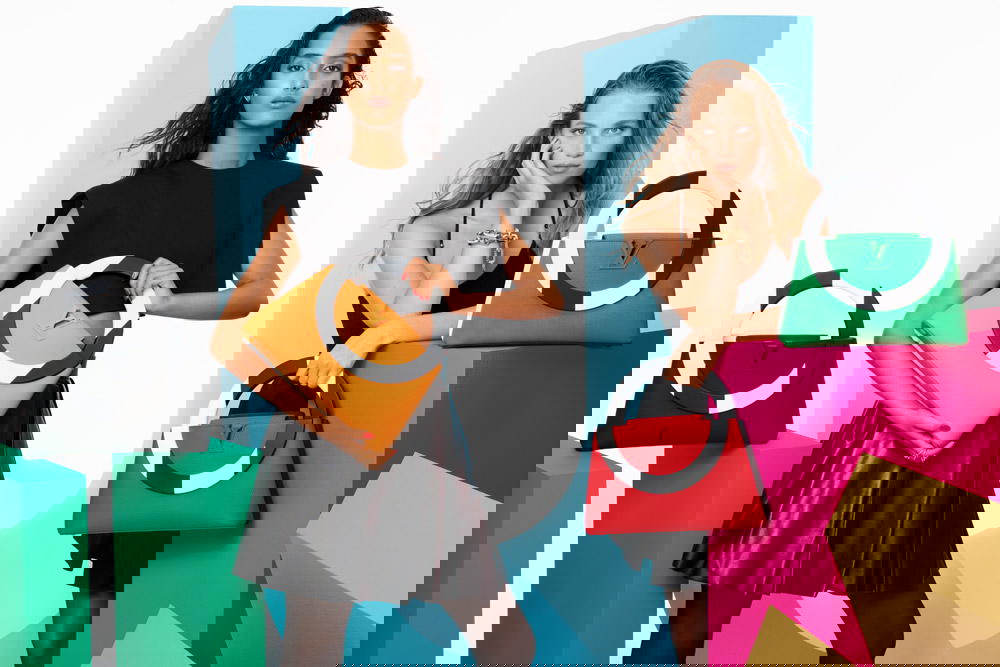 By Daniel Buren (Credit: Louis Vuitton)