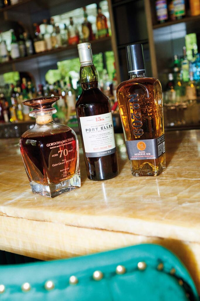 Even more rare whiskies, including a 32-year-old Port Ellen (Credit: Mun Kong)