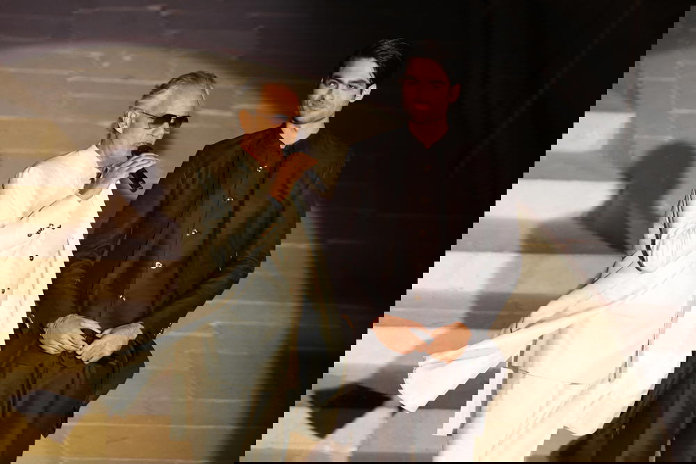 Andrea and Matteo Bocelli performed ‘Fall On Me’ (Credit: Stefano Ricci)