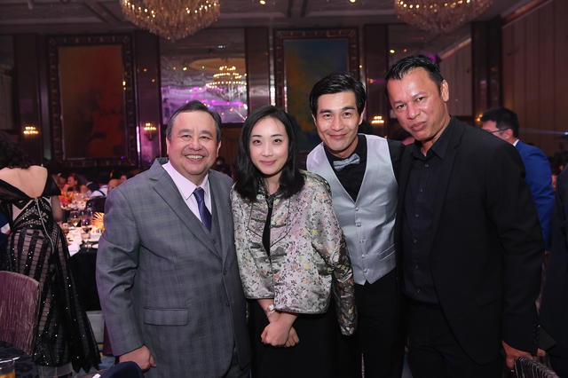 Jeremy Monteiro, Michelle Zhou, Pierre Png and Ivan Rantung