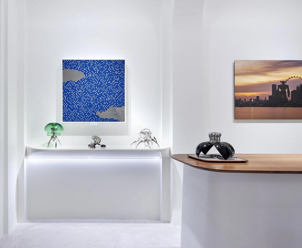 The MB&F Lab showcases works of kinetic art together with MB&F Co-creations