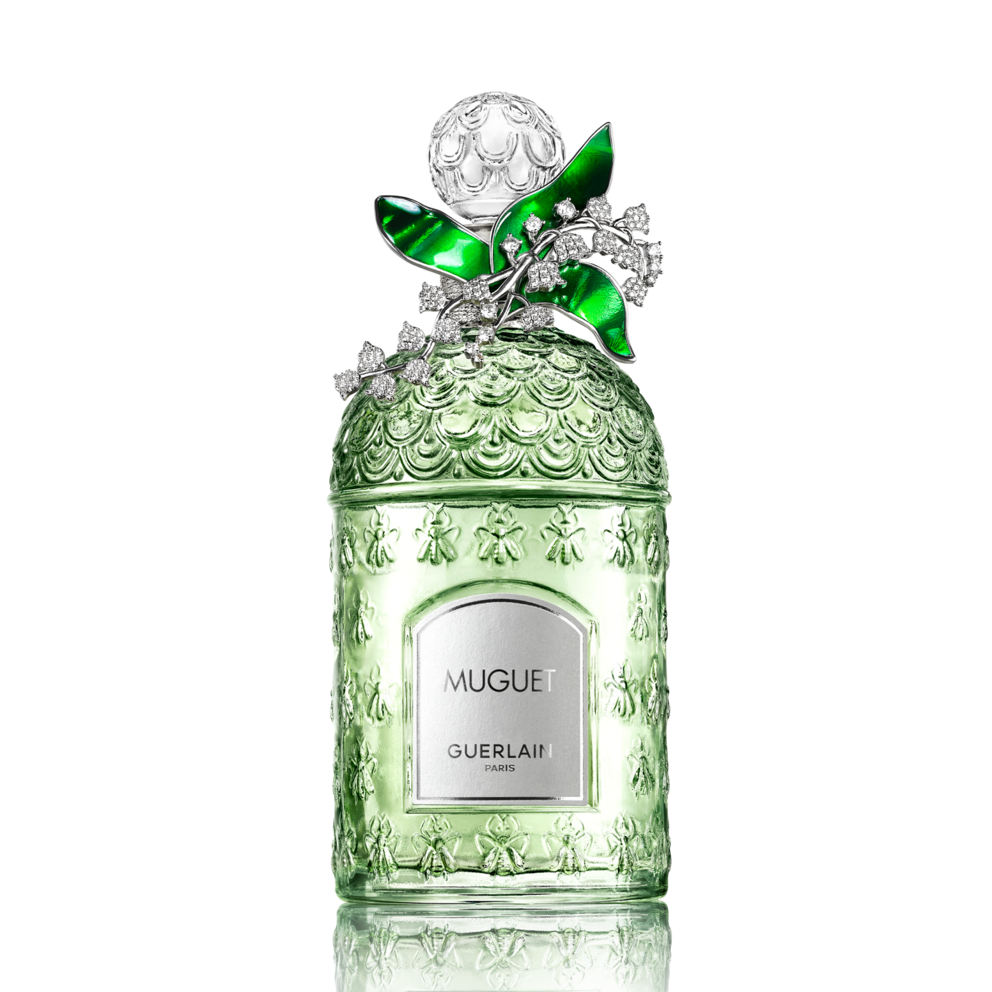 The limited edition Muguet fragrance by Guerlain