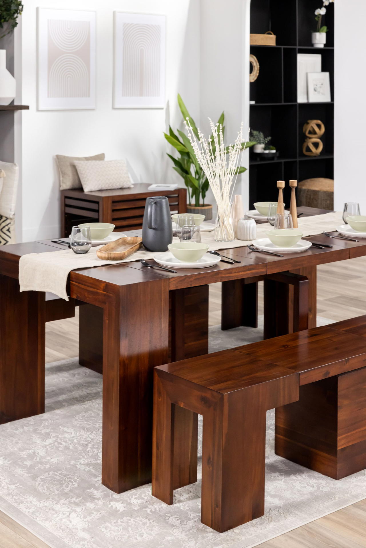 Mahogany Transformer Table