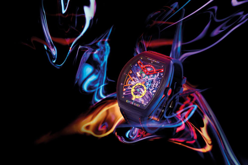 Vanguard Skeleton Colour Dreams in 43mm