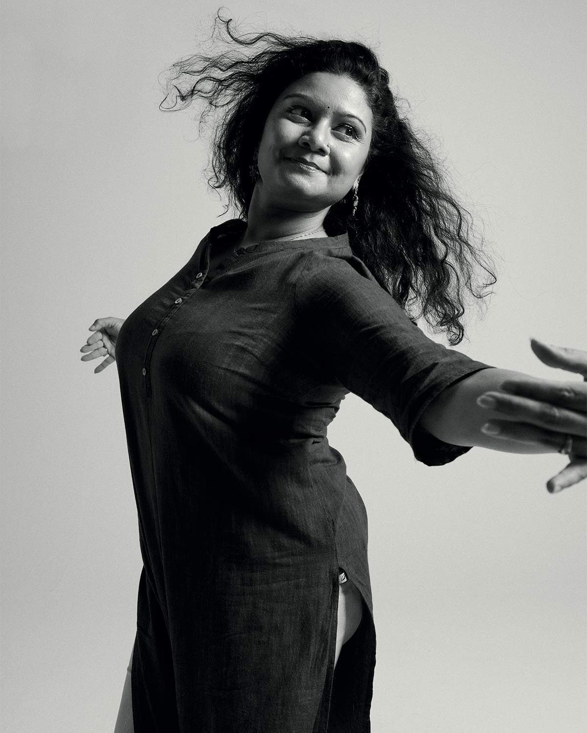 Kavitha Krishnan, co-founder of Diverse Abilities Dance Collective and Maya Dance Theatre
