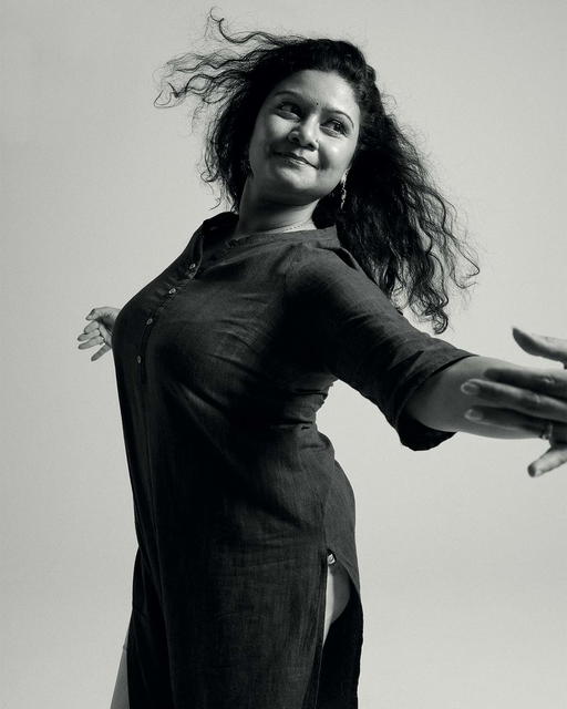 Kavitha Krishnan, co-founder of Diverse Abilities Dance Collective and Maya Dance Theatre