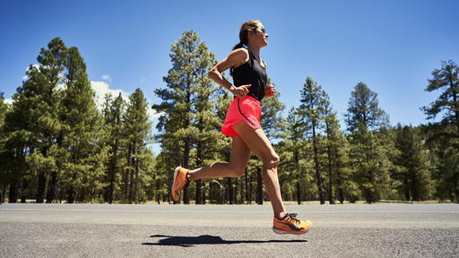 American Olympian Molly Seidel wearing the Puma Deviate NITRO Elite