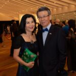 Park Yoonju and Ambassador of the Republic of Korea Choi Hoon