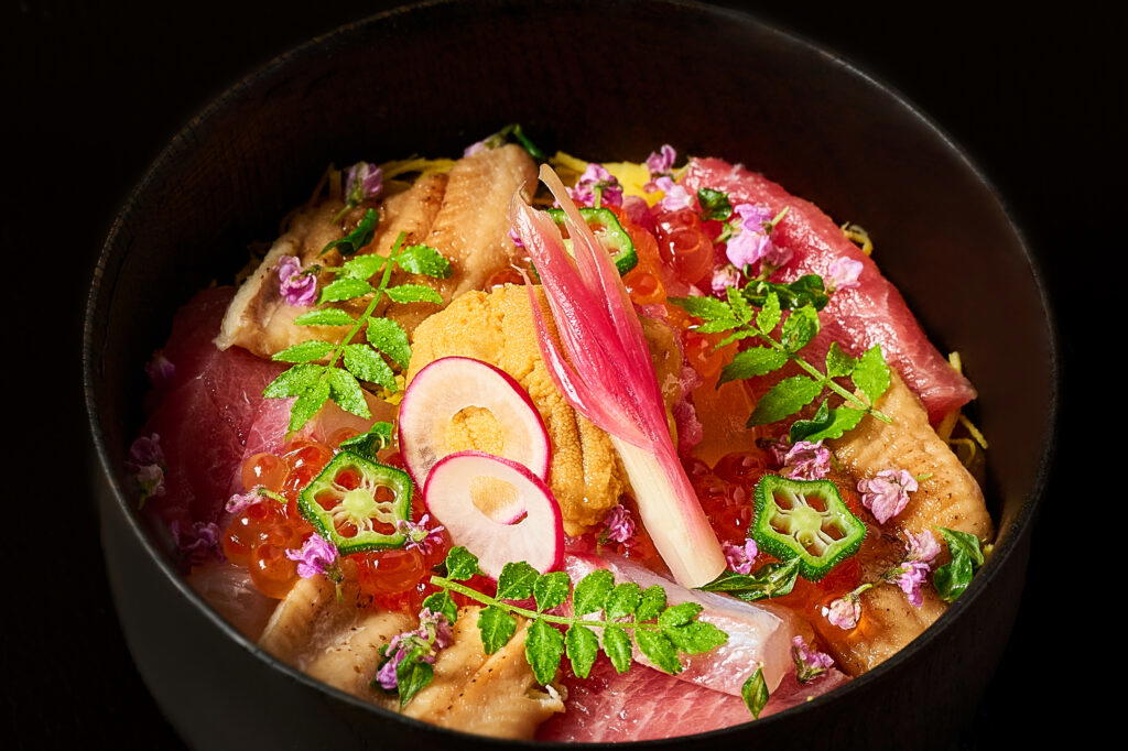 Bara chirashi donburi