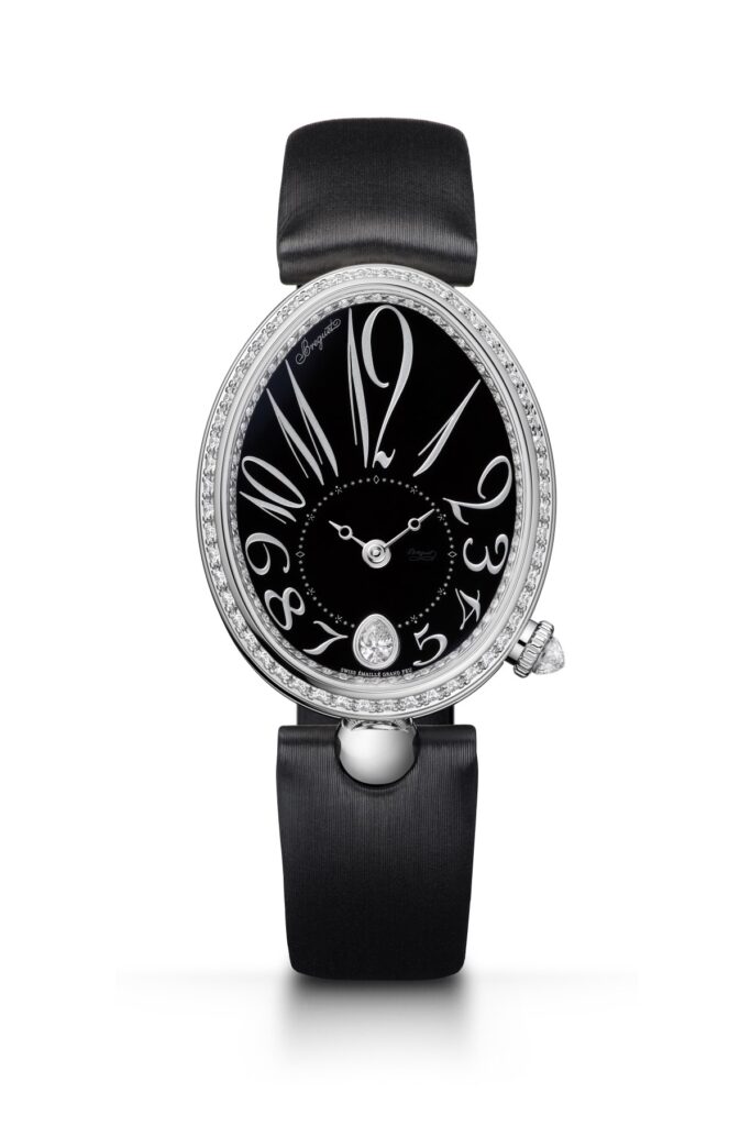 Reine de Naples 8918 in white gold with diamonds (Credit: Breguet)