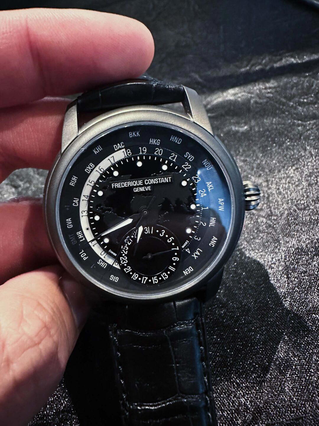 Frederique Constant Classics Worldtimer Manufacture Globetrotter Edition