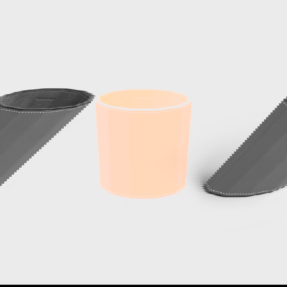 Candle case in smooth calfskin, by Celine