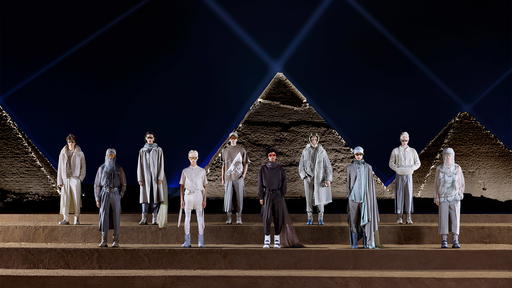 Dior Men fall 2023 in Egypt