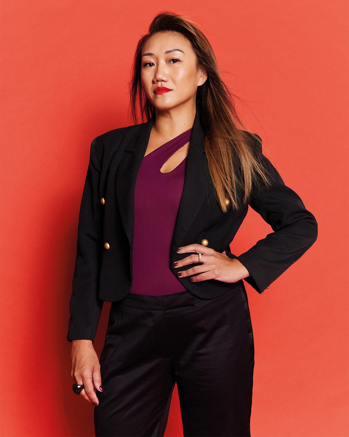 Gracelyn Lin, CEO of Sing See Soon Floral & Landscaping