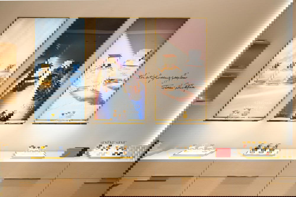 Easily access the maison’s fragrances and explore their individual scent profiles (Credit: Maison Francis Kurkdjian)