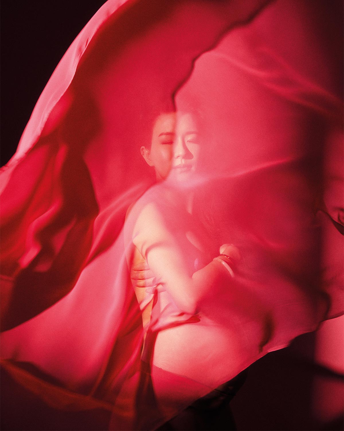 Phuay is expecting a baby boy early next year, and wants to build a world that makes the "impossible possible" for her son (Credit: Mun Kong)